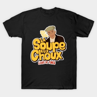 La Soupe aux Choux : Embrace Nostalgia with Iconic Comedy T-Shirt